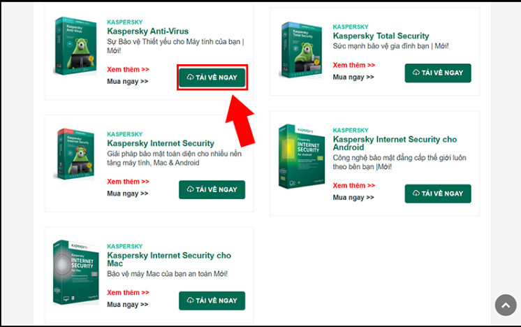 Hướng dẫn sử dụng Kaspersky Anti-Virus 