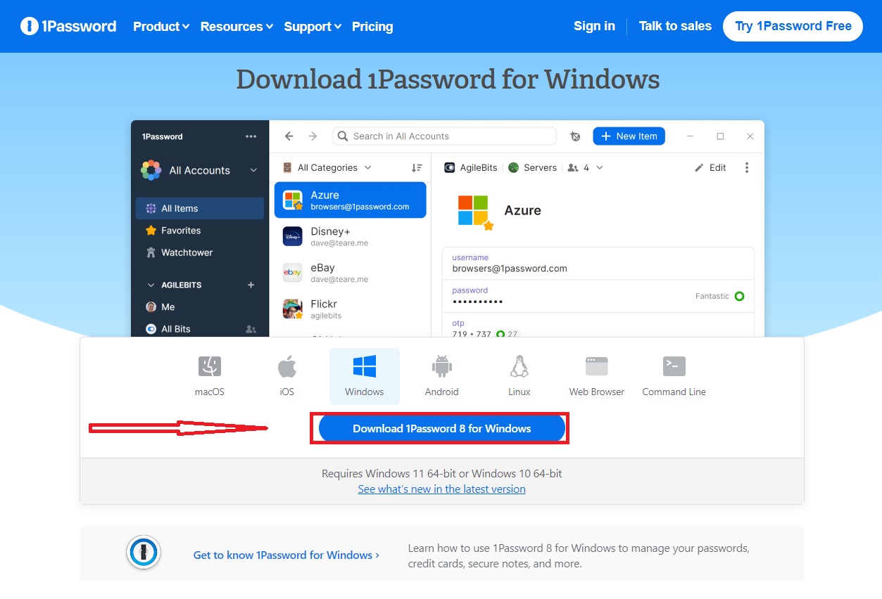 Hướng dẫn tải 1Password nhanh chóng