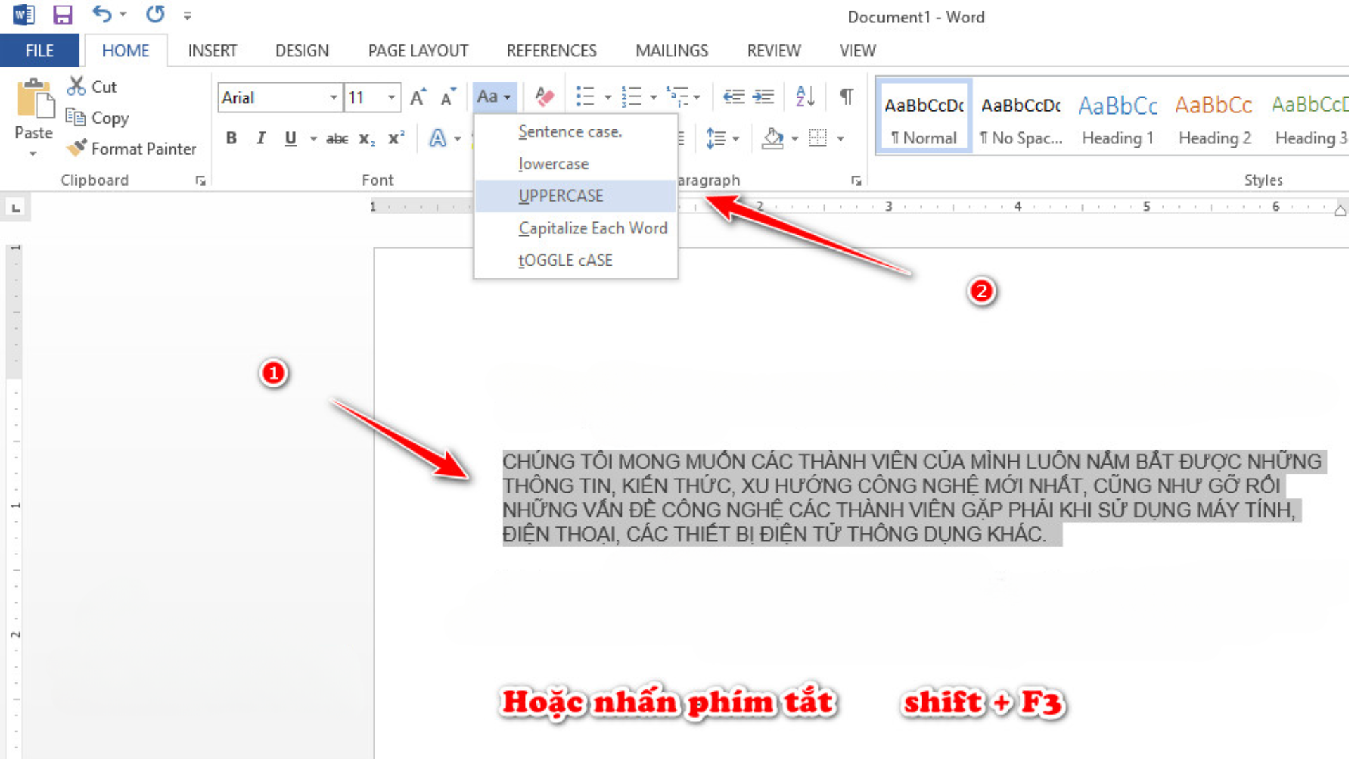 Mẹo dùng Word